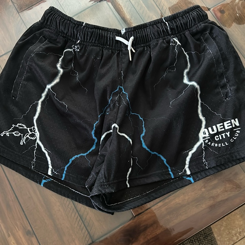 Queen City Barbell Club shorts